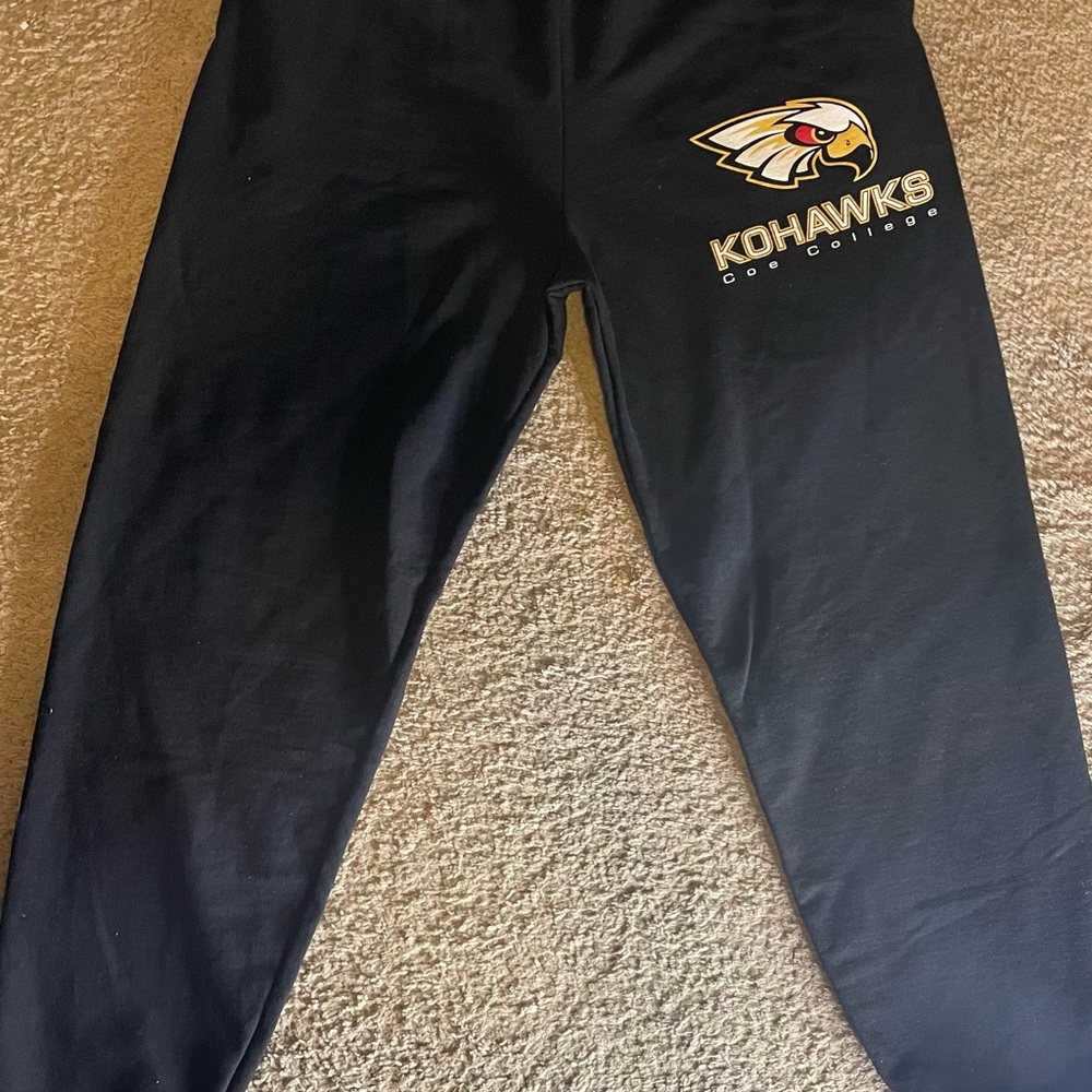 Coe College Mens L sweat pants